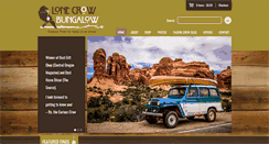 Desktop Screenshot of lonecrowbungalow.com